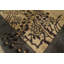 Neutral Cream and Gray Antique Minimalist Chinese Deco Hallway Runner Rug
