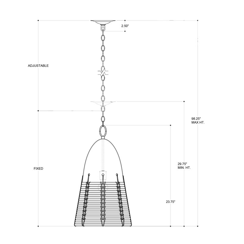 Luminaire suspendu Arundo