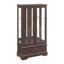 Vitrine lumineuse en verre avec tablettes réglables - Vitrine en bois de cerisier avec tiroir intégré et intérieur illuminé pour objets de collection et décoration intérieure-582749125