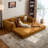 Kaveri Convertible Sofa Bed - Foldable Floor Couch with Teddy Foam - Modular Sectional for Living Room, Bedroom, Studio - Compression Sofa in Box-1777968563