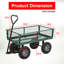 Chariot de jardin pliant et pliable