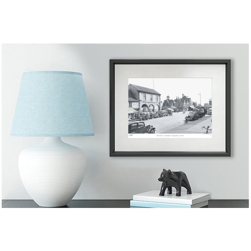 Witney, Market Square C1955 by Francis Frith - Single Picture Frame Print, 60cm H x 80cm W x 2.3cm D