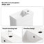 Meuble-lavabo contemporain avec lavabo en céramique