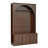 Spacious Hall Trees Storage Bench, Mdf Farmhouse Walnut Entryway Home