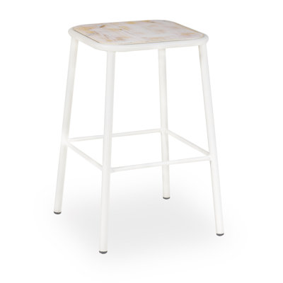 Angelou Steel Outdoor Stool