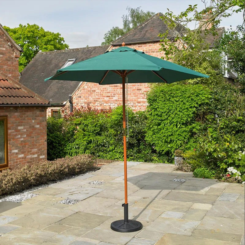 Ahna 100cm Parasol, Green 