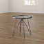 Gillis Glass Top End Table