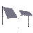 78'' W x 47'' D Metal Canopy-98226887