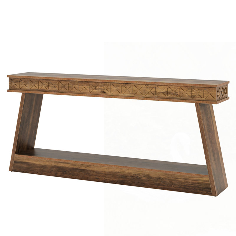 Farmhouse Console Table, Natural