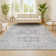 Tapis gris clair Federick
