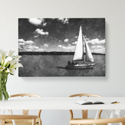 Sailing Boat Vol.3 - Wrapped Canvas Painting