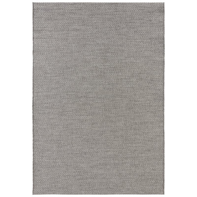 Caen Flatweave Grey Indoor/Outdoor Rug