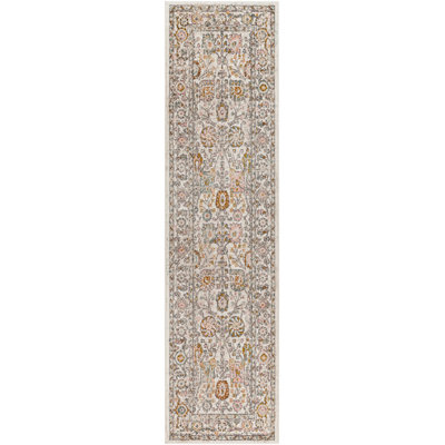 Tapis bleu sarcelle / brun Evgenia