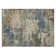 Machine Washable Indoor/Outdoor Xhevrie Blue Rug