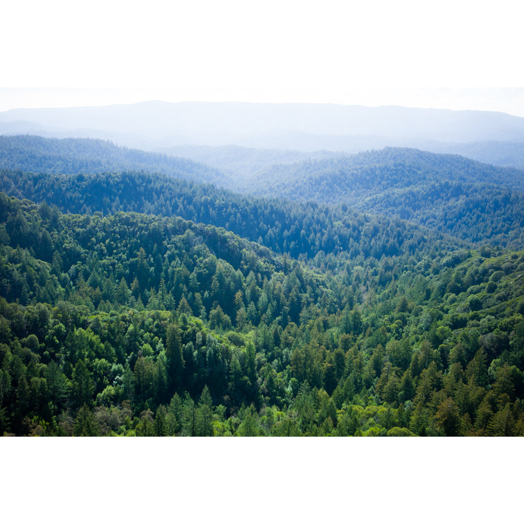 Berge von Serg d - Leinwandbild