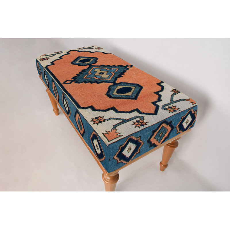 Banc de salle à manger, banc de style bohémien, banc de coiffeuse, banc de fenêtre, banc d'assise, banc de décoration intérieure, banc fabriqué à la main, banc de chambre à coucher