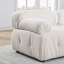 Canapé modulaire modulaire, capitonné à boutons et bricolage, canapé en forme de L avec repose-pieds réversible-662179136