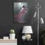 «Spring - Rose-seined Grosbeak» par Mark Mueller, art mural en métal, 16 po x 24 po