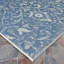 Tapis intérieur / extérieur bleu à tissage plat et surplomb-2091397338
