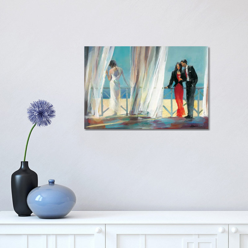 Dreaming About I 1 Piece Wrapped Canvas Painting, 30.48 cm H x 45.72 cm W