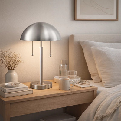 Lighting, 20"h, Table Lamp, Metal, Contemporary