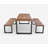 Solid Wood Patio Dining Set