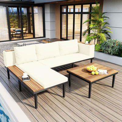 29.4 " W Patio Sectional Set