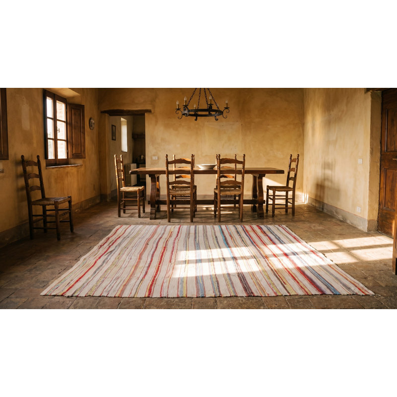 Tapis antique en chiffon American
