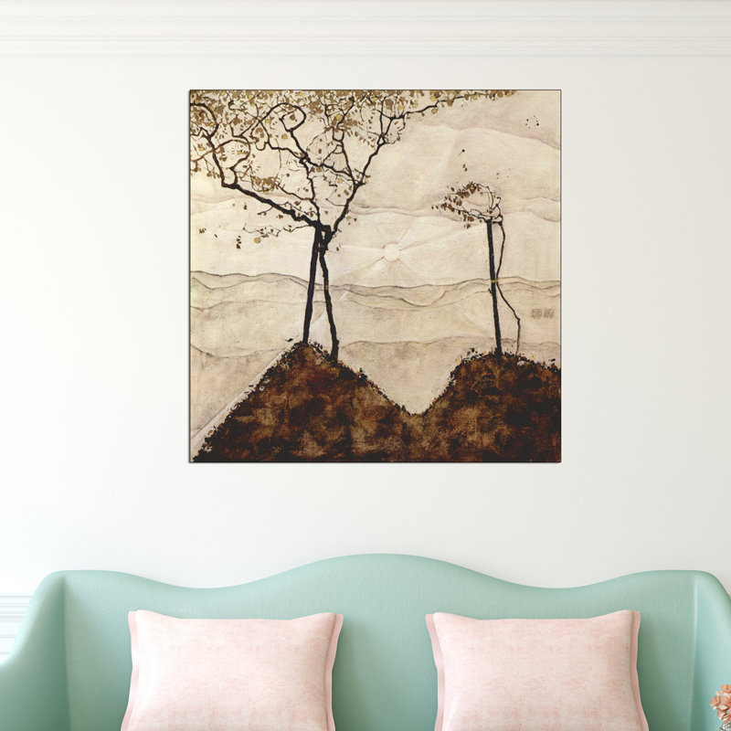 Egon Schiele - Wrapped Canvas Painting, 70cm H x 70cm W x 1.8cm D