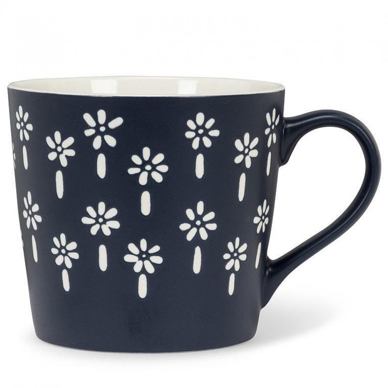 Tasse graphique à mini fleurs