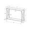 Table d'appoint moderne, console, table étroite
