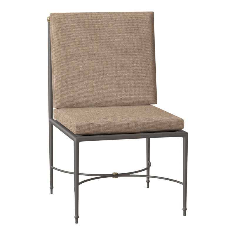 Chaise d'appoint en aluminium Roma, Pas de soudure, Perigold Play Chameau