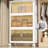 JOYBOS Stackable Collapsible Storage Cabinet with Double Doors, Large Capacity Plastic Organizer for Home, Office, White