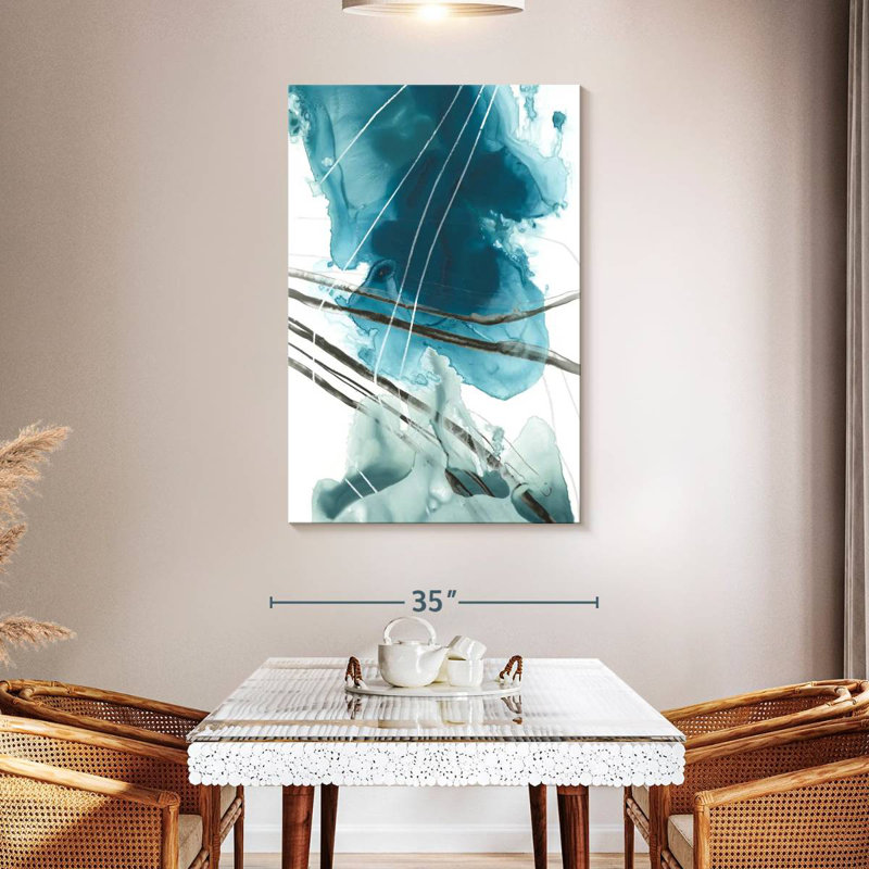 Avery Bella Indigo II, 48" H x 32" W