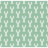 Nautical Lobster Knots 10' L x 24" W Peel and Stick Wallpaper Roll