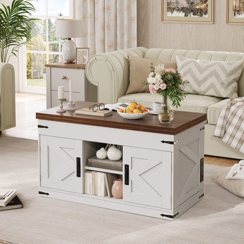 Table basse à plateau relevable Calanthe