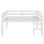 Lit mezzanine compact pleine grandeur avec marches-229652425