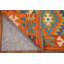 Tapis oriental géométrique Kilim 5 x 6