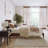 Amandah Low Profile Solid Wood Panel Bed-1063239671-1063239672