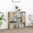 vidaXL Book Cabinet Room Divider Storage Bookshelf Bookcase for Living Room-684747136-689747683
