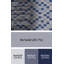 Tapis bleu/gris à motifs-1752015178