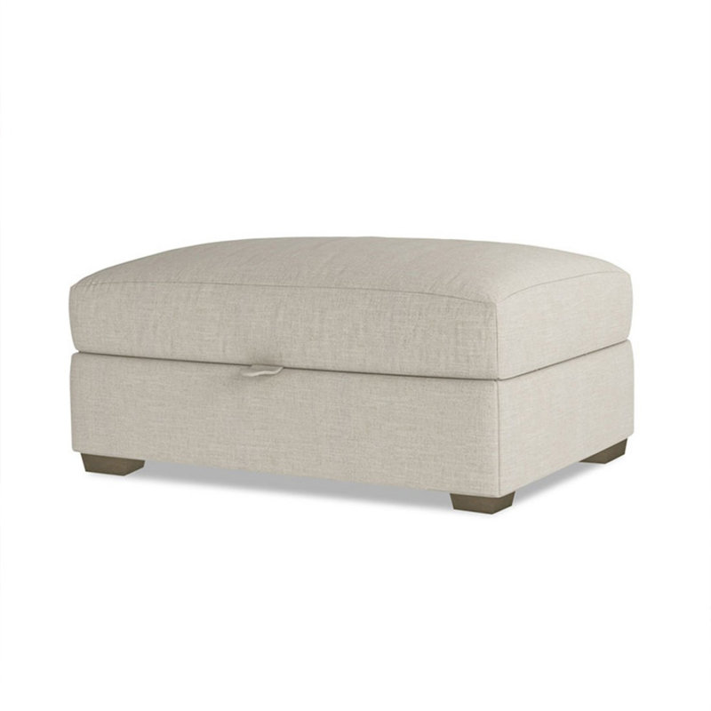 Banc rembourré beige, Beige