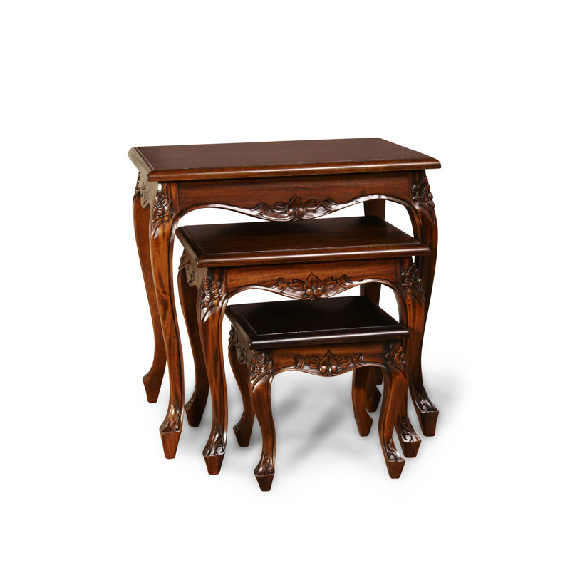 Keen Replicas Solid Wood Nesting Tables
