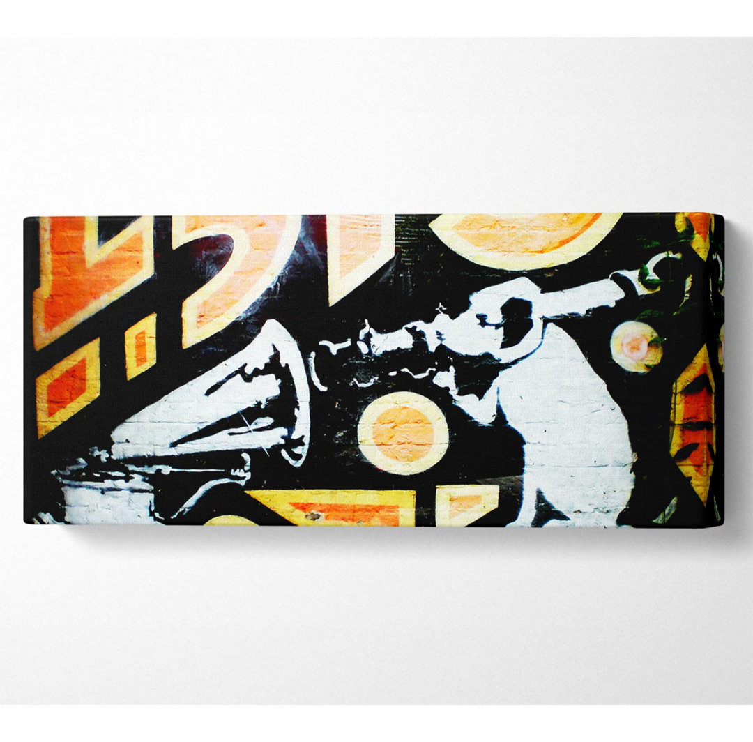 Hmv Dog - Kunstdrucke auf Leinwand - Wrapped Canvas