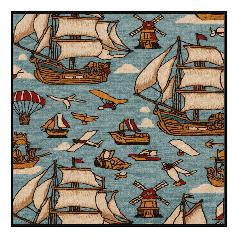 Tapis de transport gris lavable à la machine, Carré 3 pi