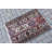 Vintage Turkish Small Oushak Handmade Rug With Red Anatolian Mat And Decorative Woven Floor Tapestry Ideal For Entryway