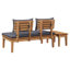 Garden Bench and Table Set-85709622