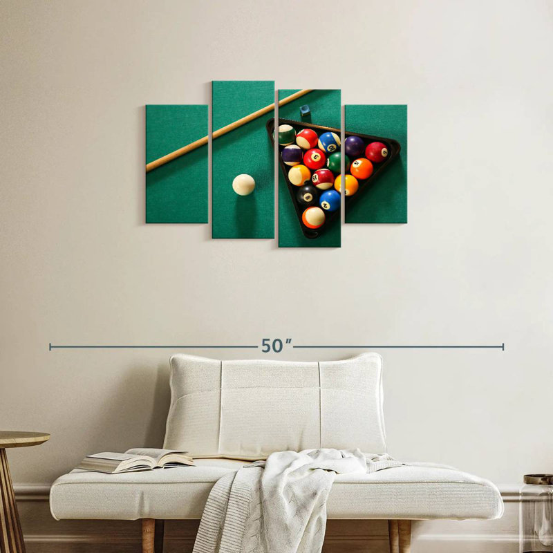 Outils de jeu de billard Senne, H 22 po x l 36 po