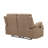 Reclining Transitional Microfiber Fabric Loveseat-1416494409