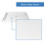 Porte de douche à pivot pivotante 42 "x 74,75" Flex avec base incluse-40522616-29346478